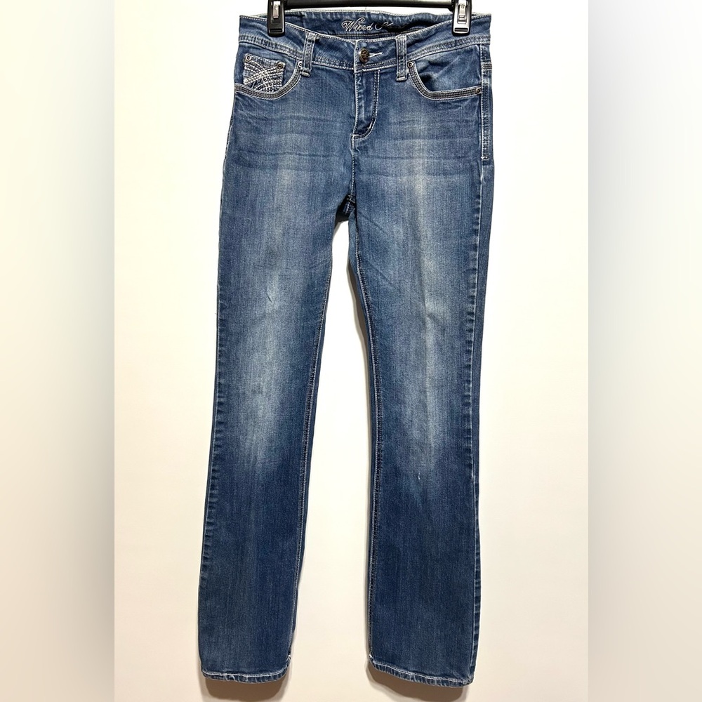 Stylish Blue Boot Cut Women's Jeans